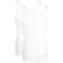 GÖTZBURG Herren Unterhemden im Pack - Feinripp, Unterwäsche Set, Pure Cotton Weiß L 12er Pack (6x2P)