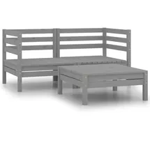 vidaXL Modell 8 Loungeset grau