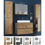 honig-eiche/anthrazit