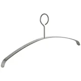 SO-Tech Kleiderbügel echt Edelstahl 455 x 20 x 185 mm mit geschlossener Öse 1 Stück