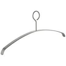 SO-Tech Kleiderbügel echt Edelstahl 455 x 20 x 185 mm mit geschlossener Öse 1 Stück