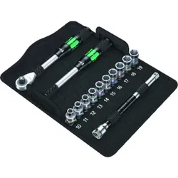 Zyklop Hybrid-Knarrensatz, 1/2"-Antrieb, metrisch, 13-teilig 8006 SC 1