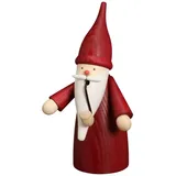 Seiffener Volkskunst eG Räuchermann Traditionswichtel 16 cm rot
