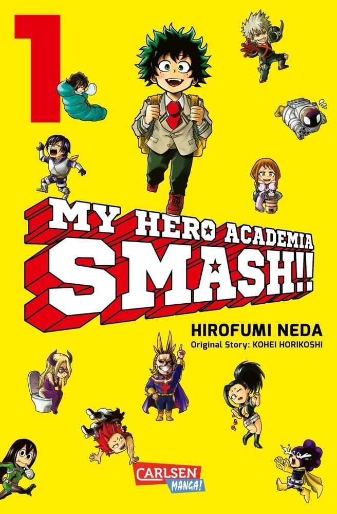 My Hero Academia Smash Bd.1 - Kohei Horikoshi  Hirofumi Neda  Kartoniert (TB)