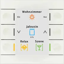 MDT Smart 86 Taster mit Farbdisplay und Temperatursensor