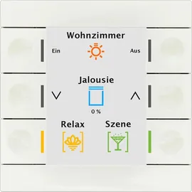 MDT Smart 86 Taster mit Farbdisplay und Temperatursensor