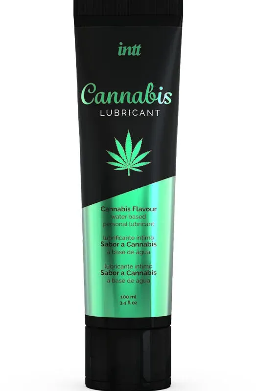 INTT LUBRICANTS - WASSERBASIERTES INTIMGLEITMITTEL MIT CANNABIS-GESCHMACK
