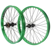 KHE BMX Laufradsatz 20 Zoll Grün schwarz|grün No Size