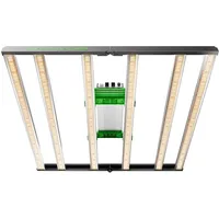 MARS HYDRO Neue FC4800 Led Grow Lampe, Samsung LM301H EVO 480Watt Vollspektrum Led Grow Light Faltbar für Indoor-Pflanzen Daisy Chain Dimmbar für 120x120CM Growzelt