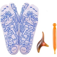 Reflexology Socks Foot Massage Socks, Fußreflexzonen Socken Massage Socks, Acupressure Reflexology Socks with Trigger Point Massage Tool (1 pair, Frauen (35-39))