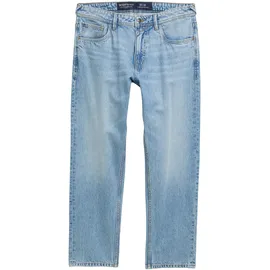 Tom Tailor 1044988 Relaxed Hosen Used Light Stone Blue Denim 33 34