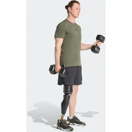 adidas Herren Shirt Designed for Training Workout, Größe XXL in Grün NGTCAR