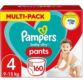 Pampers Baby-Dry Pants 9 - 15 kg 160 St.