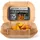 Moritz & Moritz Airfryer Backpapier rechteckig 20,5 x 14 cm – 125 Einweg-Einlagen, 4,5 cm Rand – antihaft, wasser- und ölbeständig bis 220 °C – für Dual-Zone Heißluftfritteusen und Backofen