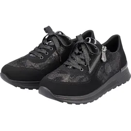 Rieker N1411 black/black-metallic/black