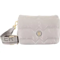 Bogner Wallis Tessuto Schultertasche Synthetik Grau/Silber