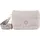 Bogner Wallis Tessuto Schultertasche Synthetik Grau/Silber