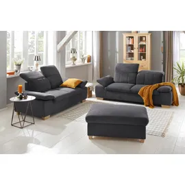 Home Affaire Hocker Bergamo mit Stauraum 110 x 44 x 81 cm Grau