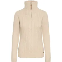 Oxmo Strickpullover Beige XS