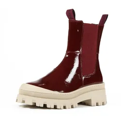 TenPoints Stiefeletten Jenny 60402-802-bordeaux wein-rot Gr.39 - TPN 203