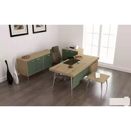JV Möbel Schreibtisch braun