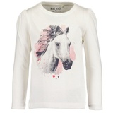 BLUE SEVEN - Langarmshirt ADORABLE HORSE in offwhite Gr.98