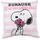 SNOOPY Peanuts Snoopy Dekokissen 40 x 40 cm Rosa