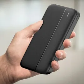 MaxLife MXPB-02 Powerbank PD QC 20W Akkukapazität 20000mAh Externer Akku Ladegerät Schwarz