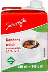 Jeden Tag Kondensmilch 7.5 % 340 g