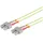 S/CONN maximum connectivity Duplex Patchkabel SC/SC 50/125μ, OM5, lindgrün, 20m