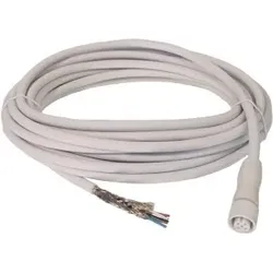 ABB M12-C61HE M12-Kabel 6 m, geschirmt Kabel für raue Umgebung, Halogenrei 2TLA020056R8000 M12C61HE