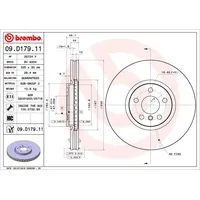 Brembo Bremsscheibe 09.D179.11