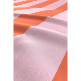 OTTO home Sari Trend Gestreift Orange/Rosa 135 x 200 cm + 2 x 80 x 80 cm