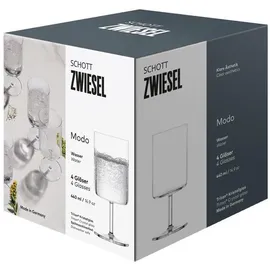 Schott Zwiesel MODO Wasserglas 4 Stück Inhalt 440 ml