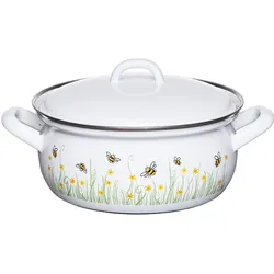 Riess Kasserolle mit Deckel 18cm,1.5L BIENE