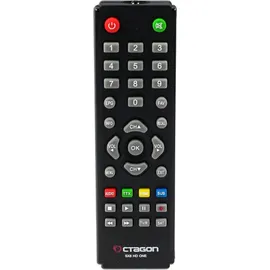 Octagon Fernbedienung für Octagon SX8 Mini One Magic Schwarz - Schwarz