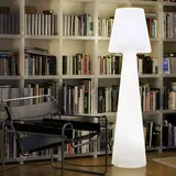 Newgarden Lola Stehleuchte Höhe 165 cm tageslicht, weiß / opal, Kunststoff, Modern - 45 cm - 45 cm - 165 cm