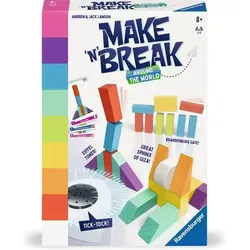 Ravensburger Make n Break - Around the World, Brettspiel, Feinmotorik (Geschickl