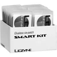 Lezyne Smart Flickzeug Reparaturset 34 Stück Silber