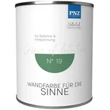 PNZ - Die Manufaktur Wandfarbe Colors of Intuition, reine Silikatfarbe, hochdeckend, große Farbtiefe grün