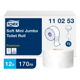 Tork Toilettenpapier Mini Jumbo Rolle 12 Rollen