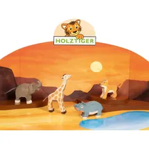 HOLZTIGER Wilde Tiere Tierkinder (80632)