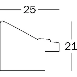 walther + design Chalet Designrahmen rot 40x60 cm 2er Set