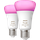 Philips Hue White & Color Ambiance E27 806lm 75W, 2er Pack