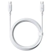 Baseus Silky Series Ladekabel Type-C 100W Schnellladen Weiß