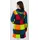 DEPROC activ Patchwork NUNAVUT LONG Fleecejacke Bunt L