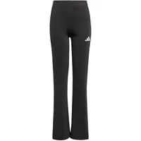 adidas Train Essentials Flared Leggings Schwarz/Weiß 152