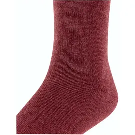 Falke Comfort Wool Kniestrümpfe aus Wolle Kinder ruby 19-22