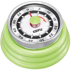 Küchentimer Kurzzeitmesser RETRO grün - mechanisch - magnetisch