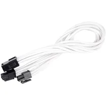 Silverstone 8-Pin-EPS auf 4+4-Pin-ATX/EPS - 300mm weiß